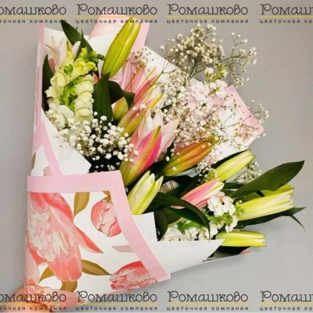 Букет из лилий «Афродита» за 4 980 - «Ромашково» в Красноярске