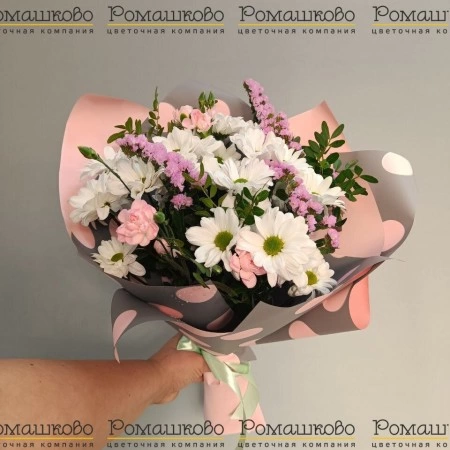 Букет из ромашек «Осколки лета» за 3 200 - «Ромашково» в Красноярске
