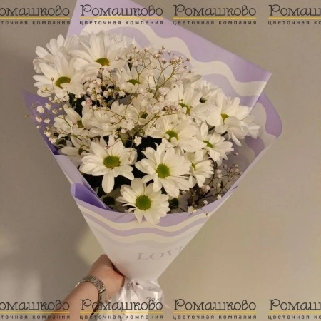 Букет из ромашек «Подарок лета» за 1 550 - «Ромашково» в Красноярске