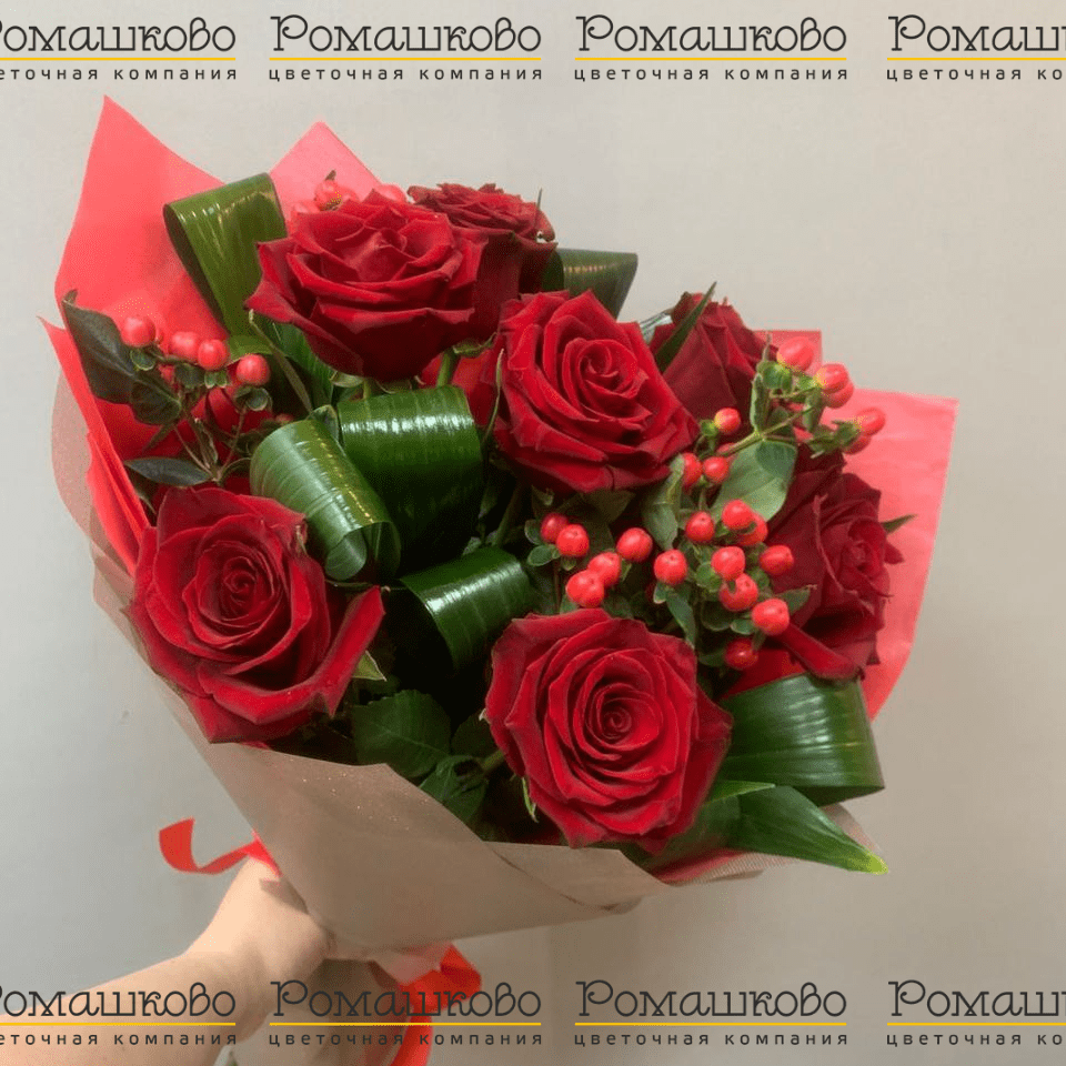 Классический букет роз