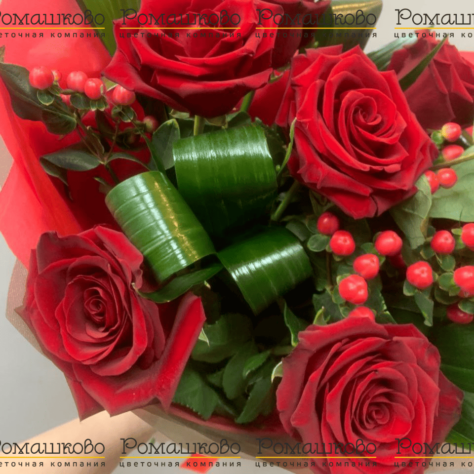 Классический букет роз