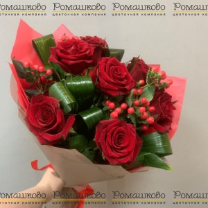 Превью Классический букет роз