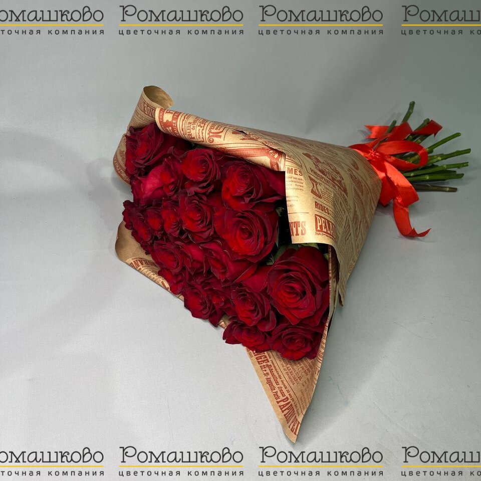 Букет красных роз