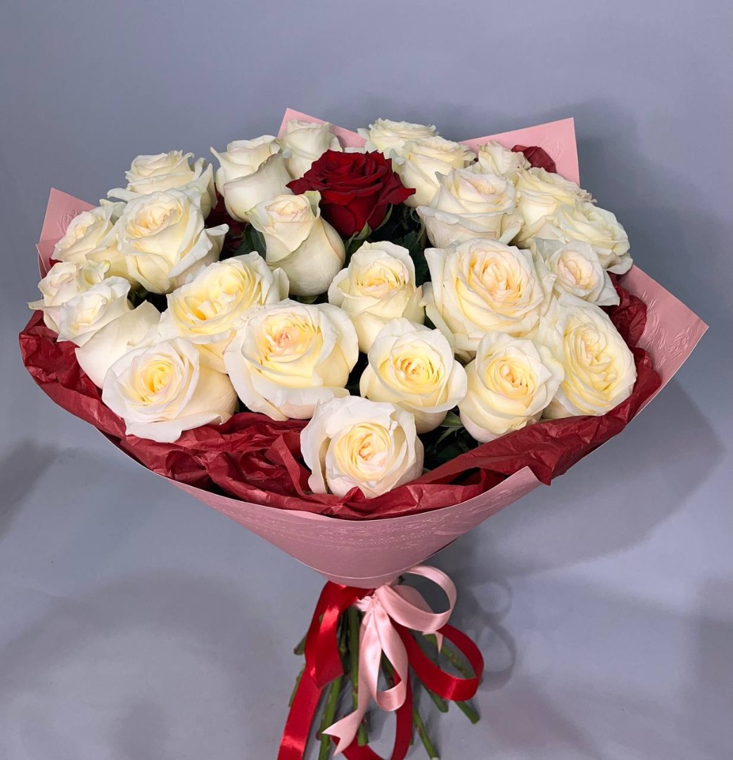 Букет из розы «Единственная»