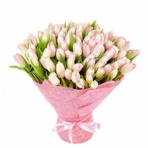 Превью Букет из тюльпанов «Дыхание весны»