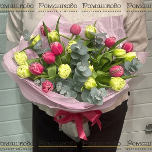 Превью Букет из тюльпанов «Моё солнце»