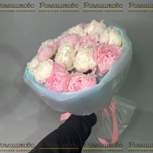 Превью Букет из пионов «Чувственность»