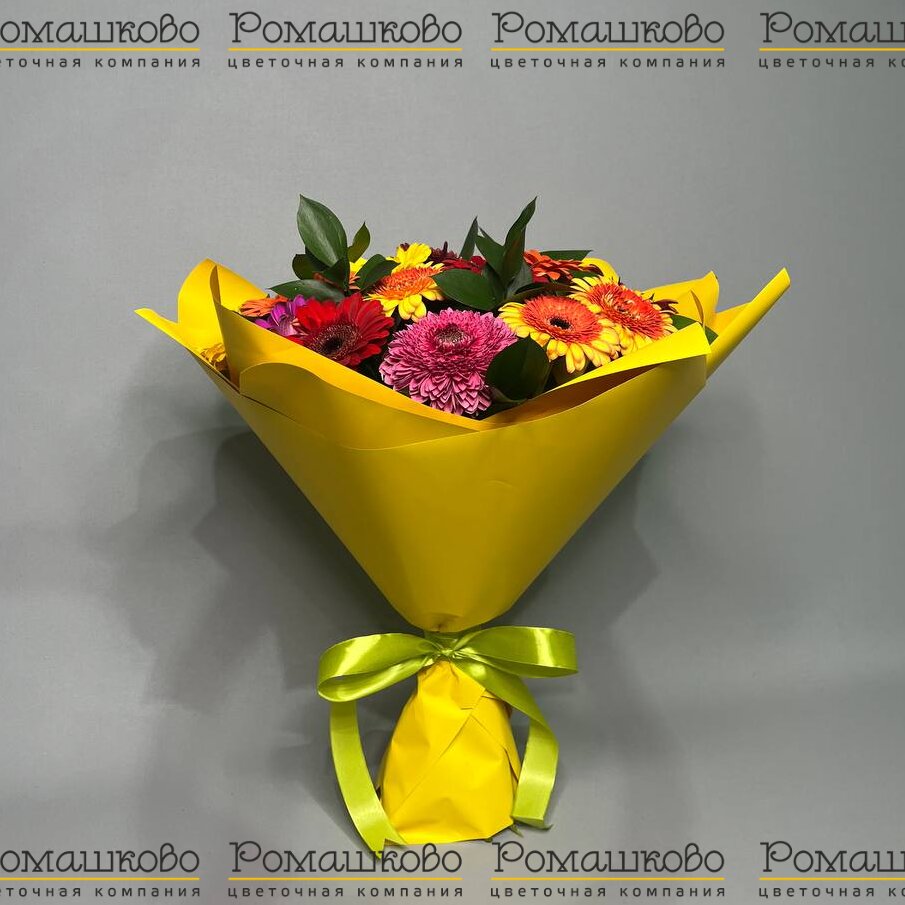 Букет из гербер «Сезон любви»