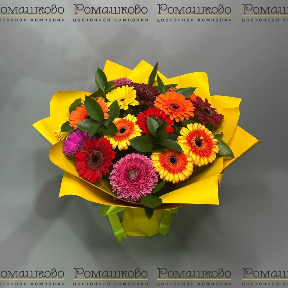 Букет из гербер «Сезон любви»