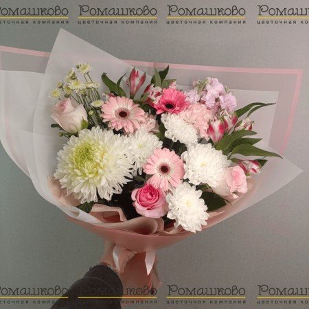 Букет из гербер «Пришла весна»