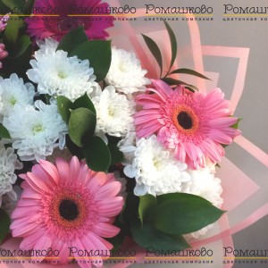 Превью Букет из гербер «Розовая пантера»