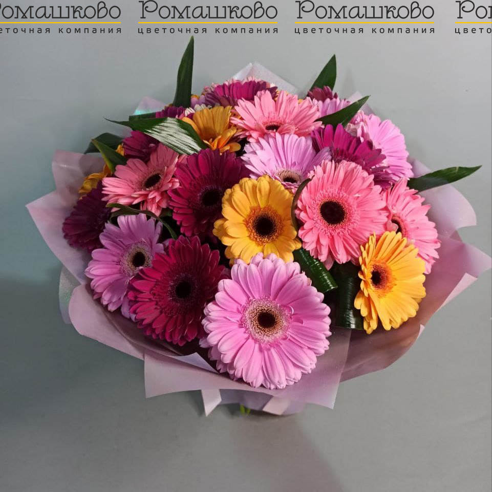 Букет из 25 гербер