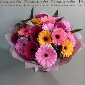 Превью Букет из 25 гербер