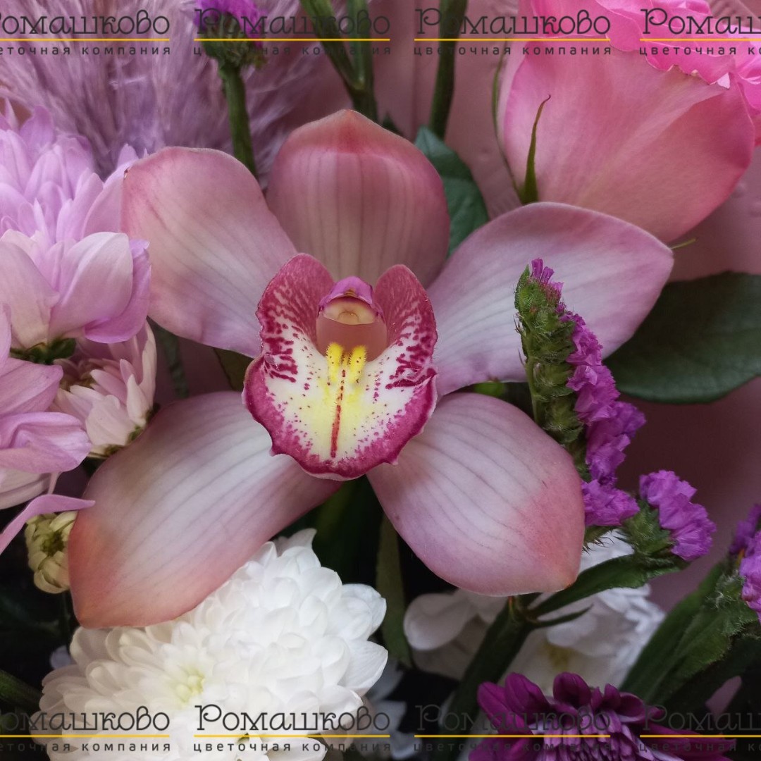 Букет из орхидей «Любимой маме»