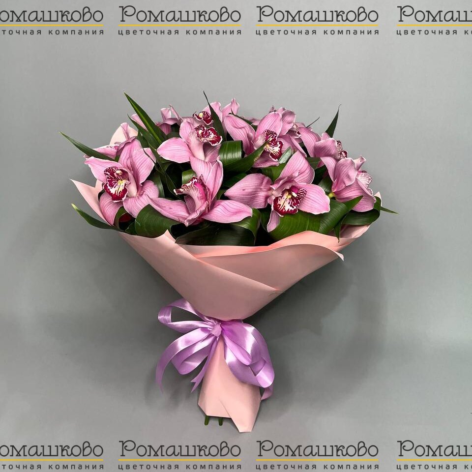 Букет из орхидей «Дикая орхидея»