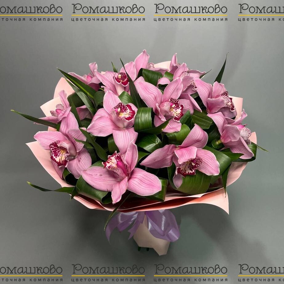 Букет из орхидей «Дикая орхидея»