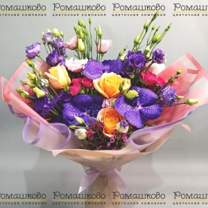 Превью Букет из орхидей «Встреча лета»