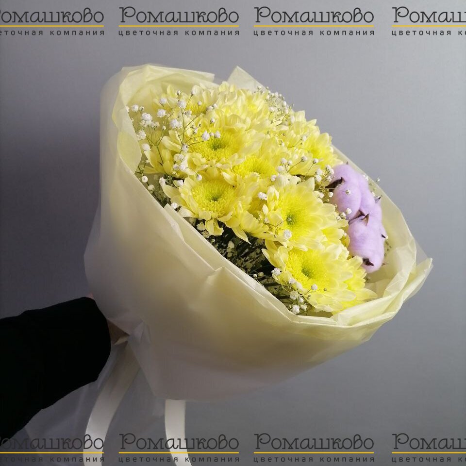 Букет из хризантемы «Рио»