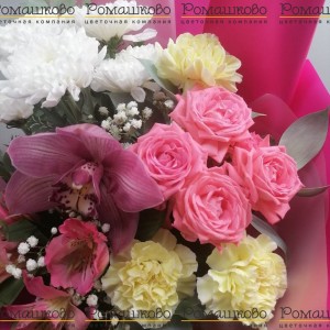 Превью Букет из орхидей «Родной край»