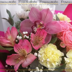 Превью Букет из орхидей «Родной край»