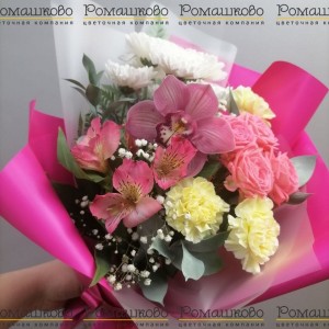 Превью Букет из орхидей «Родной край»