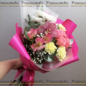 Превью Букет из орхидей «Родной край»