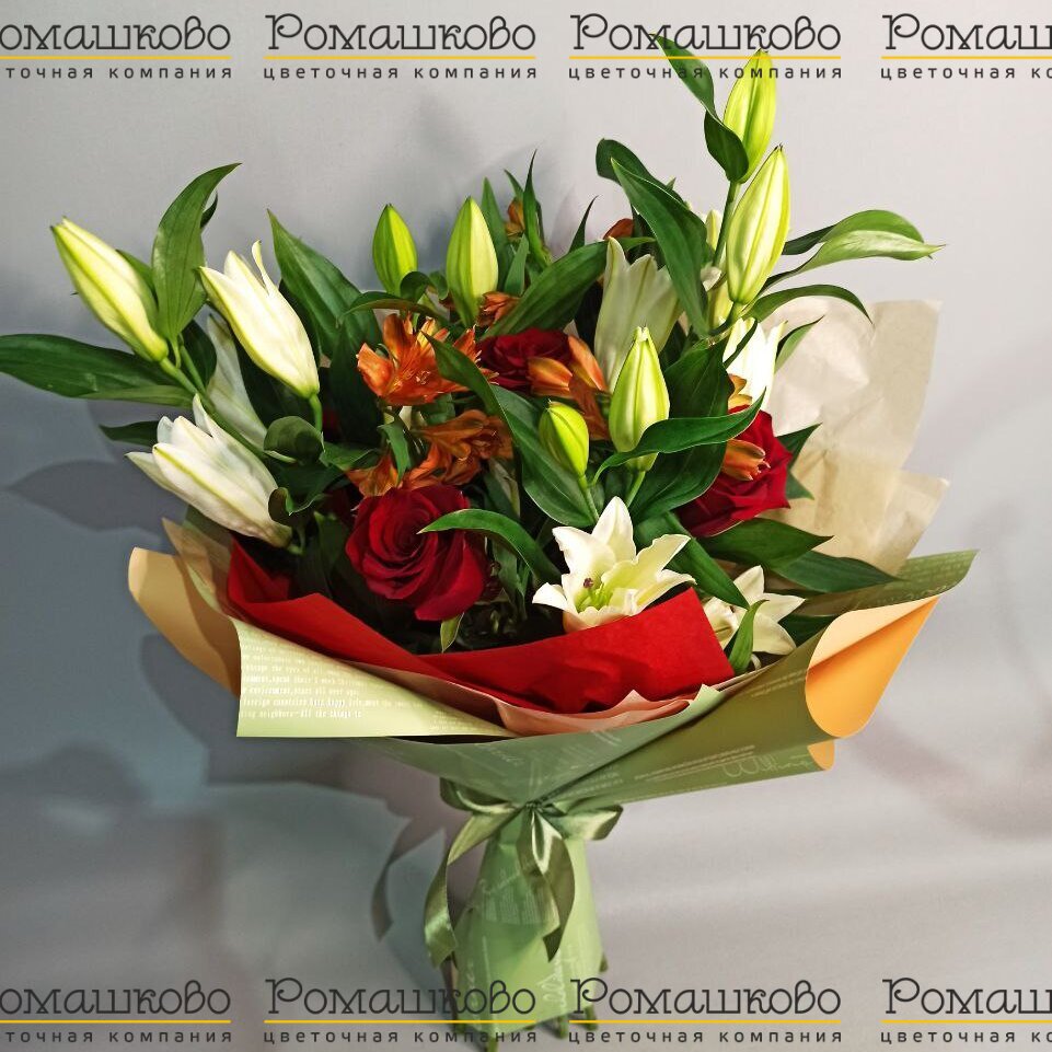 Букет из лилий «Короткий роман»
