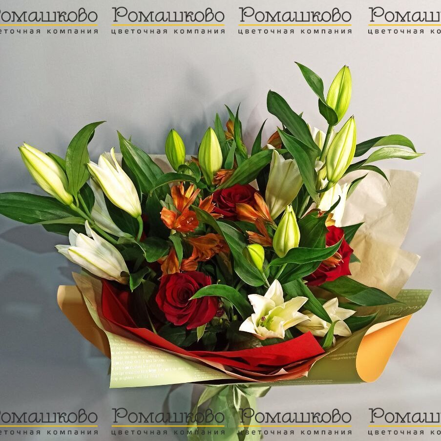 Букет из лилий «Короткий роман»