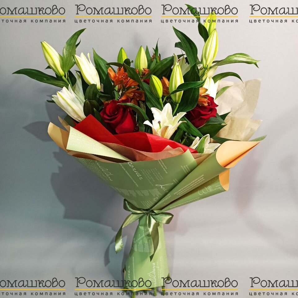 Букет из лилий «Короткий роман»