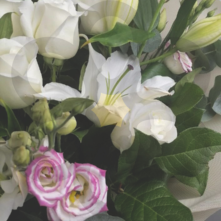 Букет из лилий «Тихая гавань»