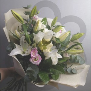 Превью Букет из лилий «Тихая гавань»