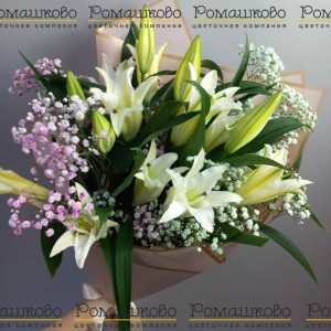 Превью Букет из лилий «Песня любви»