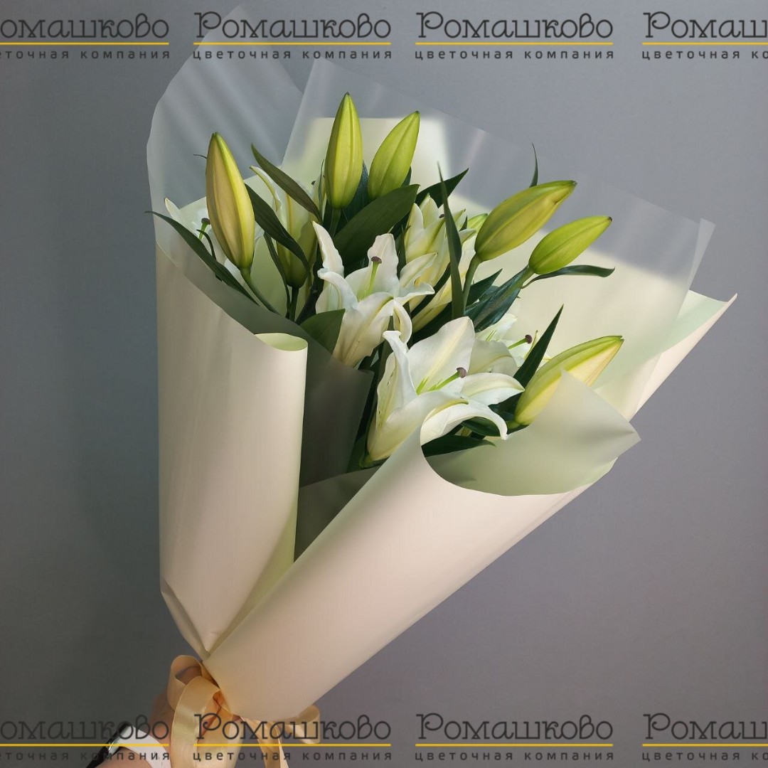 Букет из лилий «На безымянной высоте»