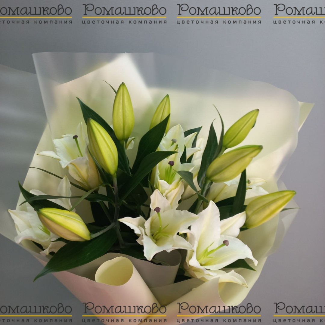 Букет из лилий «На безымянной высоте»