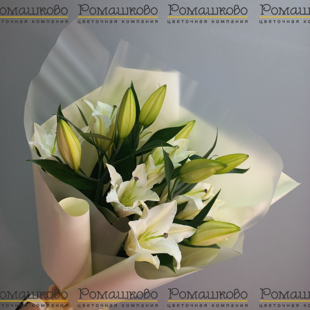 Букет из лилий «На безымянной высоте»