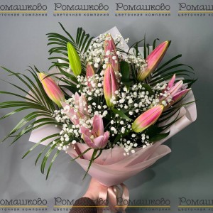 Превью Букет из лилий «Холодное танго»