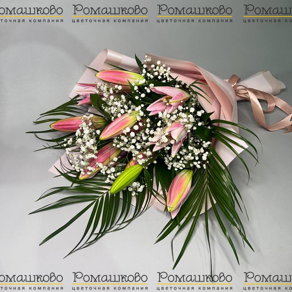 Букет из лилий «Холодное танго»