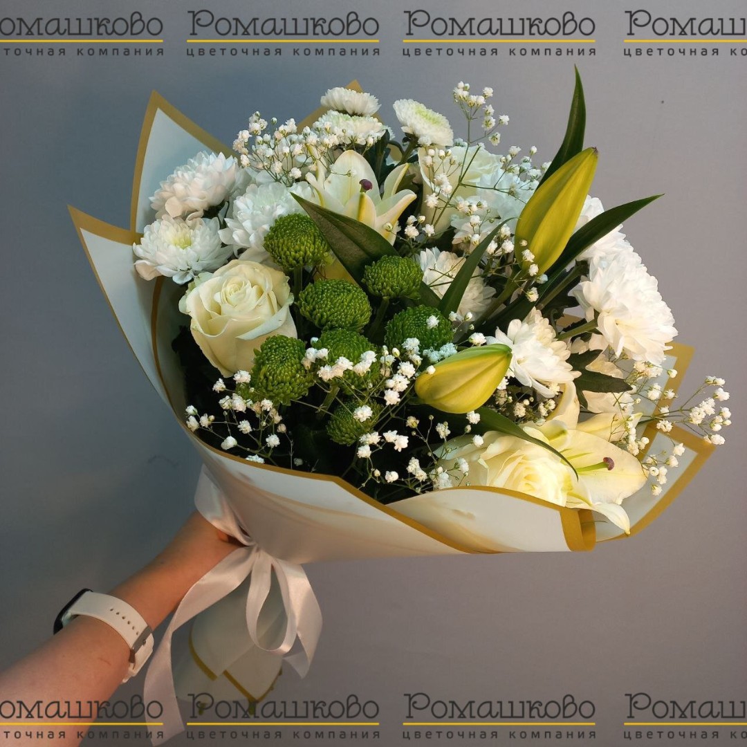 Букет из лилий «Назад в будущее»