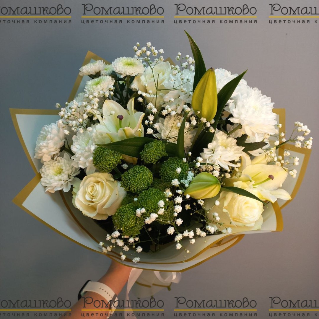 Букет из лилий «Назад в будущее»