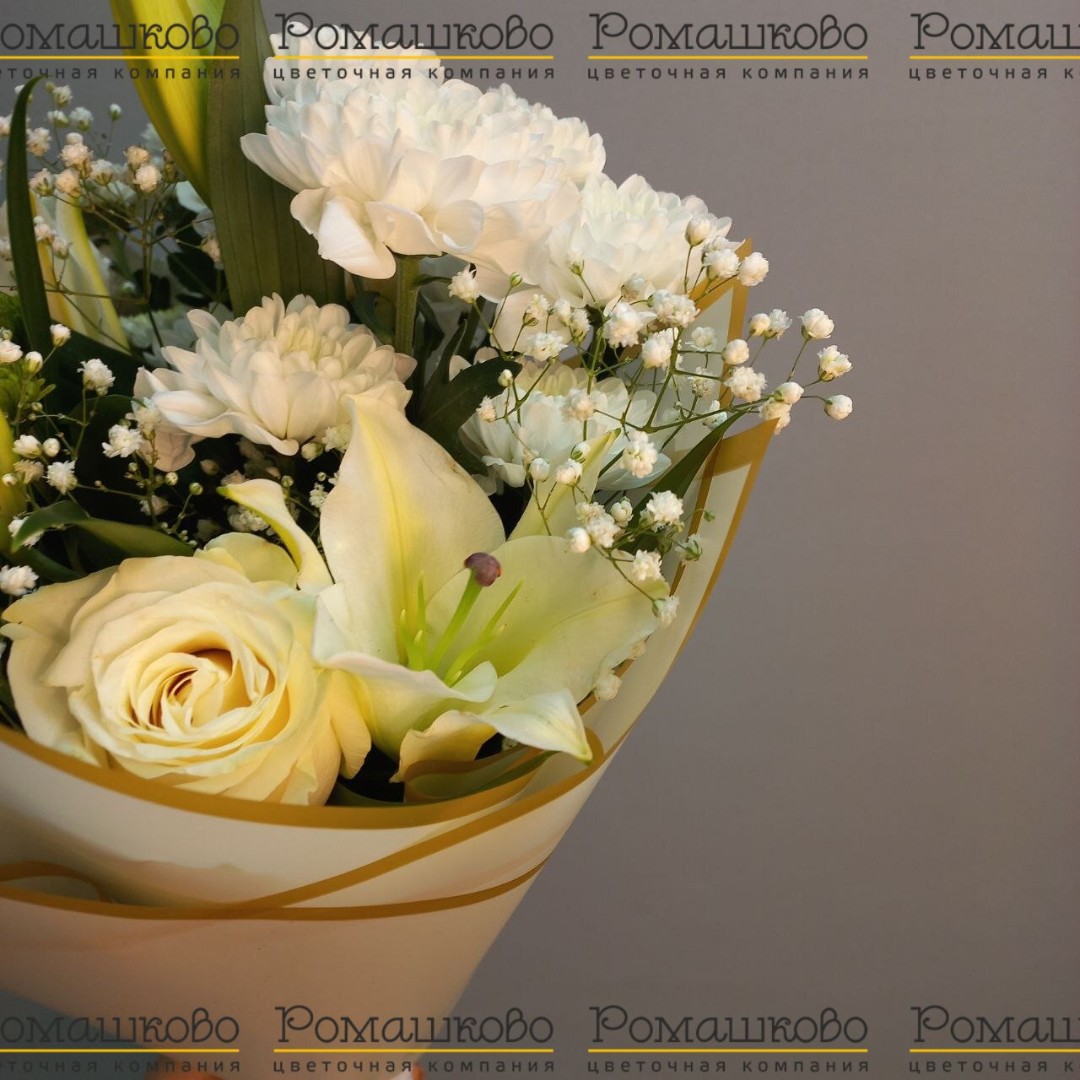Букет из лилий «Назад в будущее»