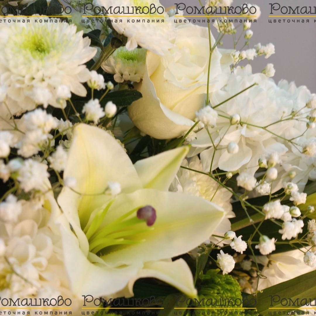 Букет из лилий «Назад в будущее»
