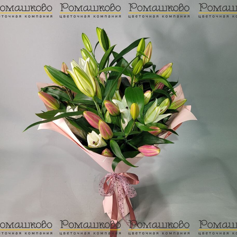 Букет из лилий «Алиса в стране чудес»