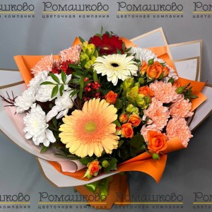 Превью Букет «Поздравление девушке»