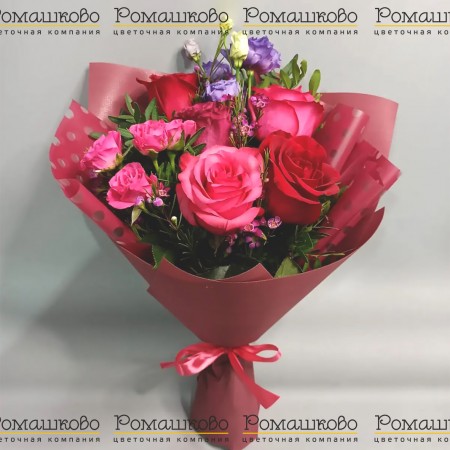 Букет «Цветут цветы» за 3 140 - «Ромашково» в Красноярске