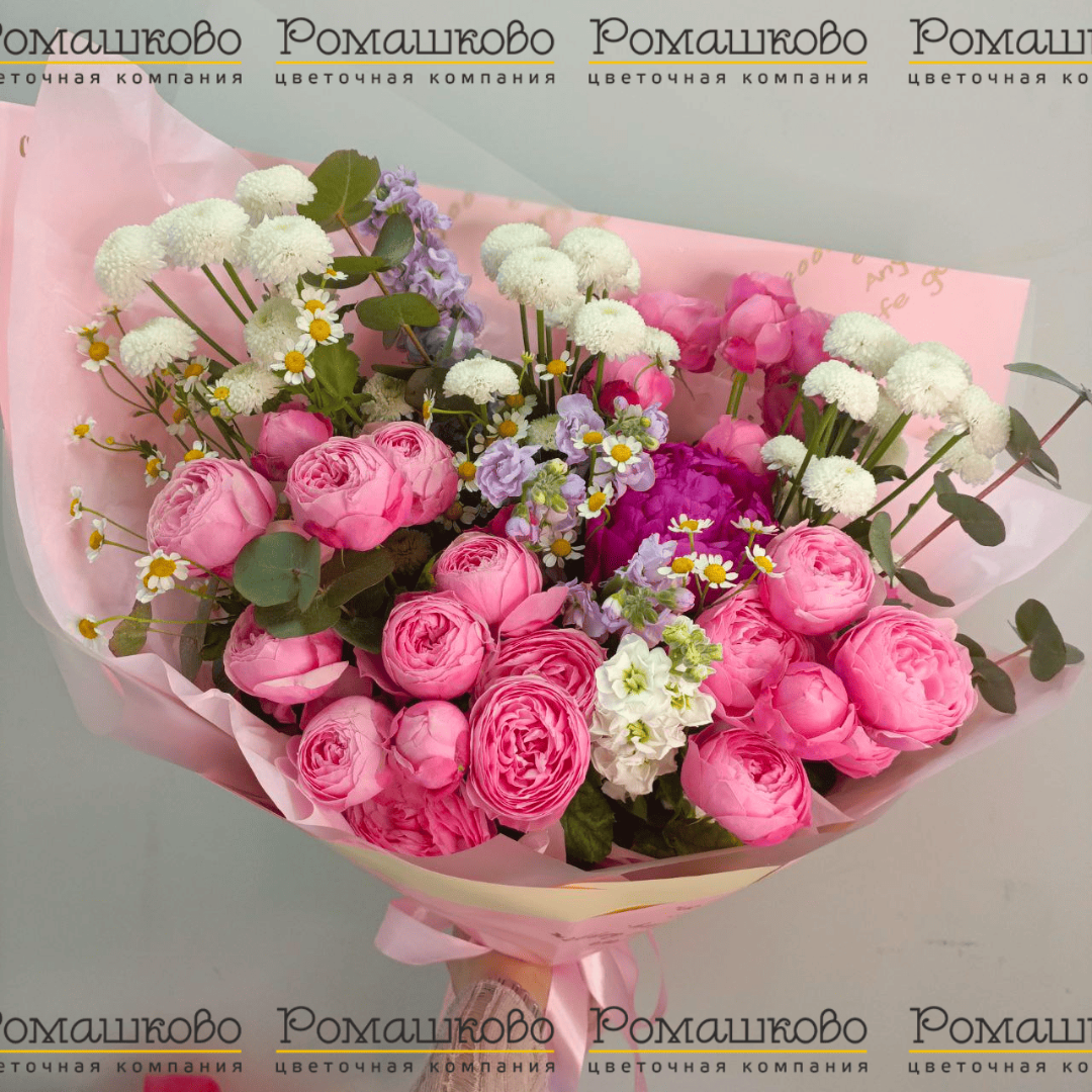 Букет из роз «Цветут цветы»