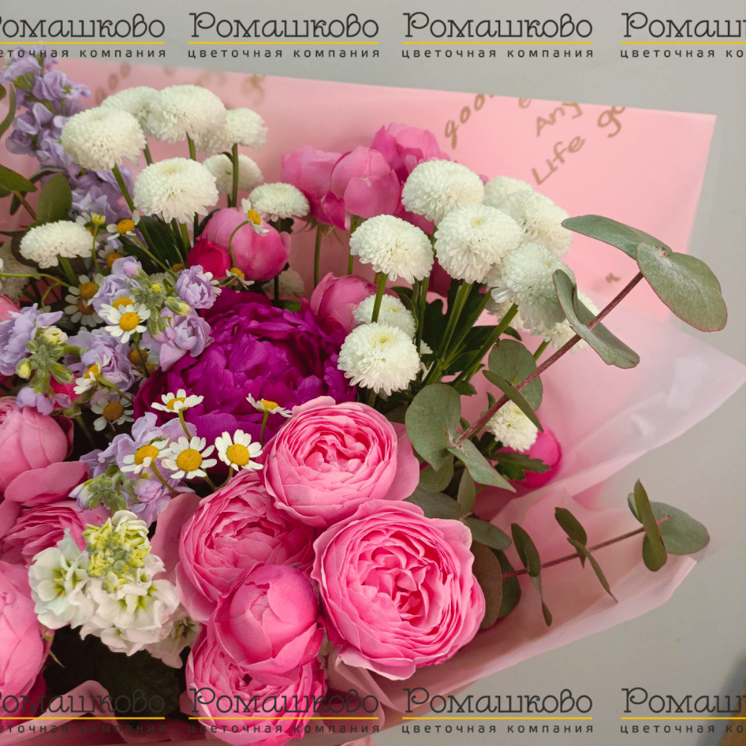 Букет из роз «Цветут цветы»