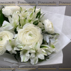 Превью Букет из ранункулюсов «Мечтатели»