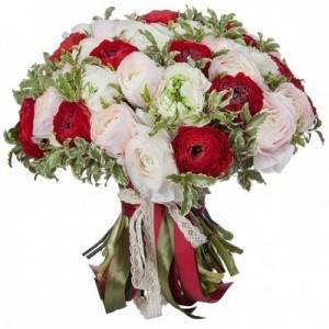 Превью Букет из ранункулюсов «Дуэт»