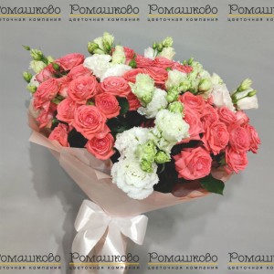Превью Букет из кустовых роз «Преданность»