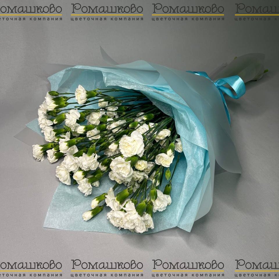 Букет из гвоздик «Текила»